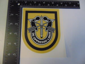 1st Special Forces Group Vinyl 4" Decal