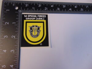 1st Special Forces Group 1 x 2.5" Decal