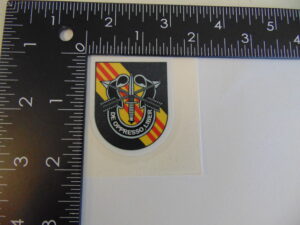 5th Special Forces Group Large 1.5" Decal Vietnam and Current Flash