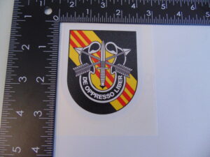5th Special Forces Group Large 3" Decal Vietnam and Current Flash