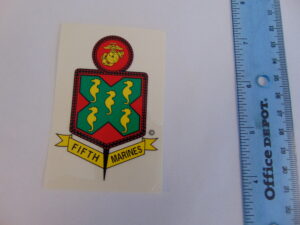 5th Marine Regiment Decal