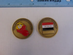 USMC 1st Marine Expeditionary Operation Iraqi Freedom challenge coin