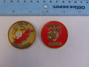 USMC Marine Corps Afghanistan challenge coin