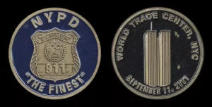 NYPD - New York Police Dept. WTC - 9/11 Challenge Coin