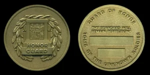 US Army Honor Guard - Tomb of the Unknown Soldier Challenge Coin