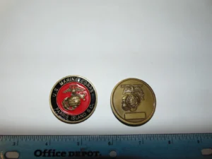 USMC Marine CORPS Parris Island S. C. Challenge Coin