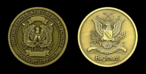 US Army Special Forces Warrant Officer Challenge Coin