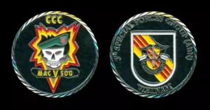 Large MACVSOG CCC Special Forces Group Coin Challenge Coin