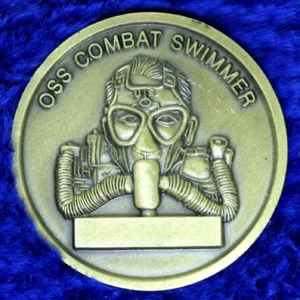 OSS Combat Swimmer Challenge Coin