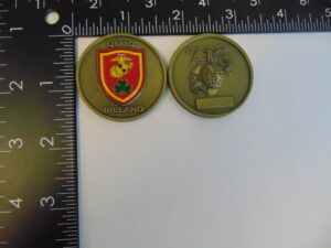 USMC Marine CORPS Ireland Brigade Challenge Coin C-234
