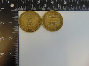 Army Ranger Round Headquarters Challenge Coin