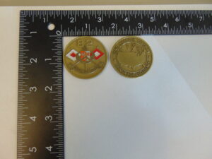 82nd Airborne Signal Challenge Coin