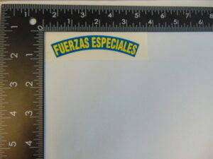 Special Forces Decal In Spanish Fuerzas Especiales 7th Group Decal