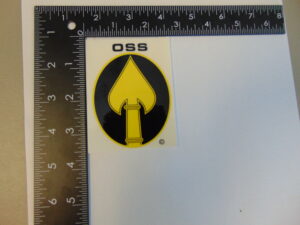 OSS Office of Strategic Services WWII Decal