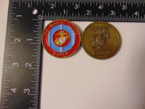 USMC Marine CORPS Korea Challenge Coin