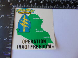 Special Forces Iraqi Freedom