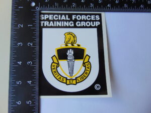 Special Forces Training Group Large 1.5 x 4,5 Decal
