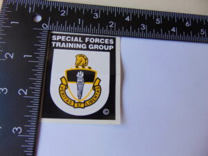Special Forces Training Group Small 2 x 2.5" Decal