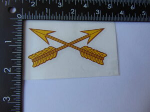 Special Forces Cross Arrow Decal 3" Vinyl