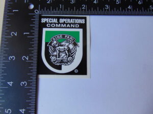 Special Forces Special Operations Command Sine Pari Decal 2 x 2.5"