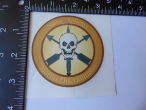 Special Forces Nous Defions Vinyl 3" Decal