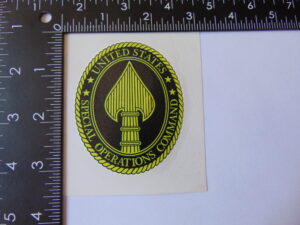 Special Operations SOCOM Decal Vinyl 3" Decal