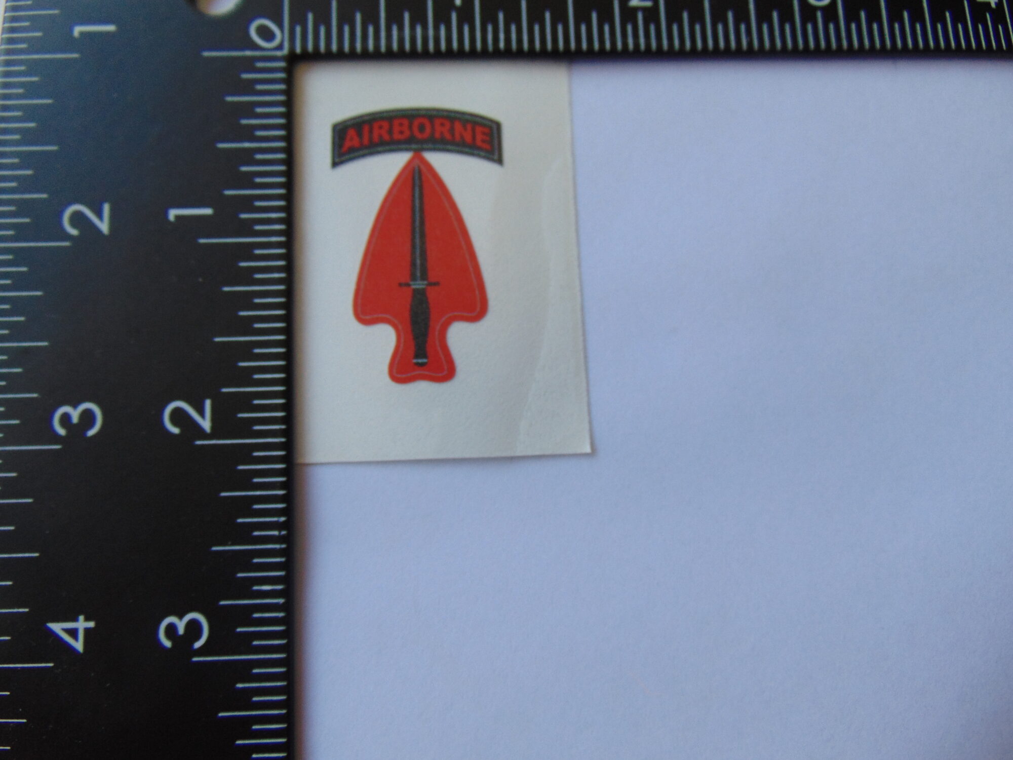 Special Operations Command Decal 1.5" Vinyl Delta Task Force 160