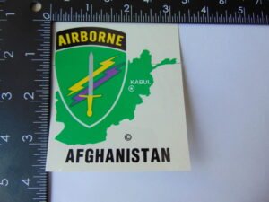 Army Civil Affairs and Psy Operations Command Afghanistan Decal