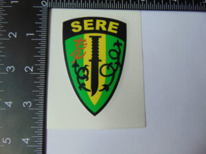 Survival, Evasion, Resistance, and Escape SERE 3" Decal