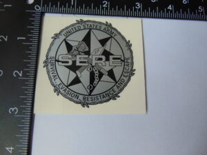 Army Survival, Evasion, Resistance, and Escape SERE Decal 2x 2.5"