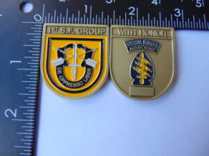 1st Special Forces Flash Challenge Coin C-71