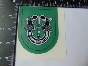 Army Special Forces 10th Group Vinyl Decal 3"