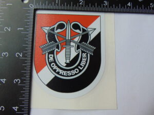 Army Special Forces 6th Group Decal 3" Vinyl
