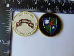 Army Ranger Intelligence Battalion Challenge Coin