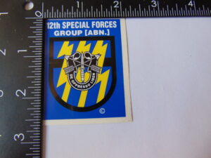 12th Special Forces Group Decal
