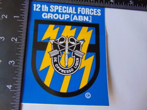 12th Special Forces Group Decal