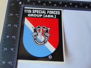 11th Special Forces Group Decal
