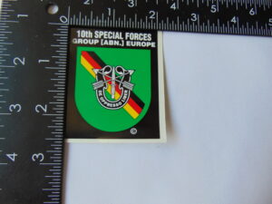10th Special Forces Group EUROPE Decal