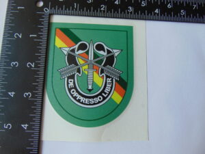 10th Special Forces Group EUROPE Decal 3" Vinyl