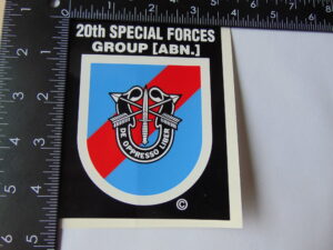 20th Special Forces Group Decal