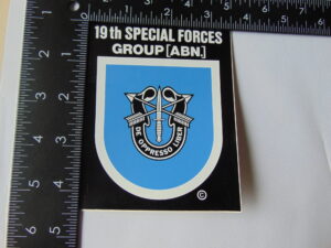 19th Special Forces Group Decal