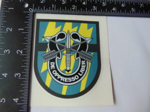 12th Special Forces Group Decal 3" Vinyl