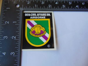 96th Civil Affairs BN. Airborne Decal Special Forces