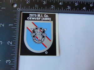 297th M.I. CO CEWI/Special Forces Decal