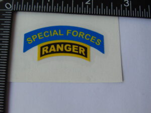 Special Forces and Ranger Tab Deal Vinyl 2"