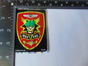 Vietnam Special Forces MACVSOG Decal 3.5 " Reflective