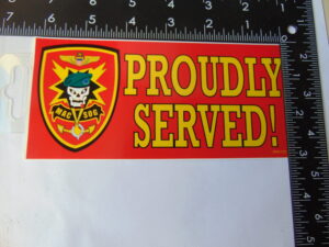 Vietnam Special Forces MACVSOG Bumper Sticker Decal