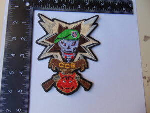 MACV SOG Plaque Style CCs Patch Special Forces