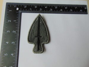 Special Operations ACU Hook and Loop Patch