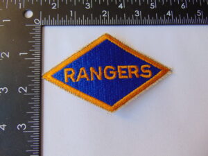 Rangers WWII Triangle Patch Color